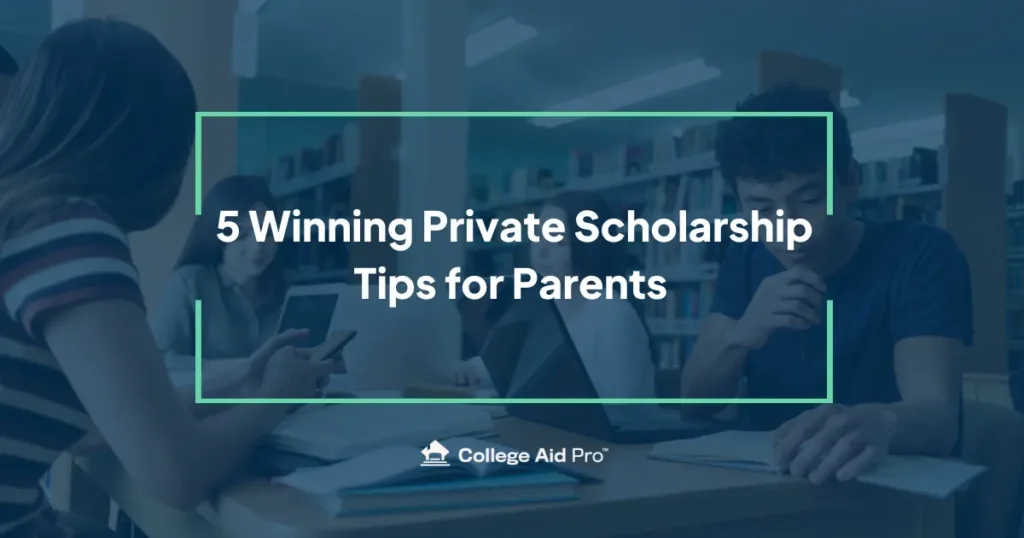 5 winning tips private scholarship