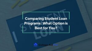 student loan program options