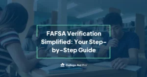 FAFSA verification