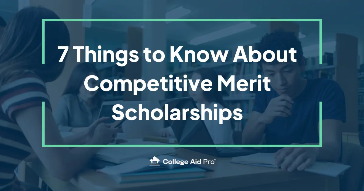 competative merit scholarships