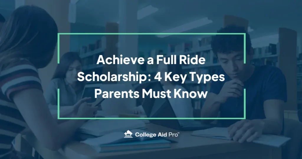 full ride scholarship, full tuition scholarship