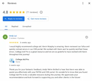 College Aid Pro Reviews: Real Results & Ratings 3 college aid pro reviews