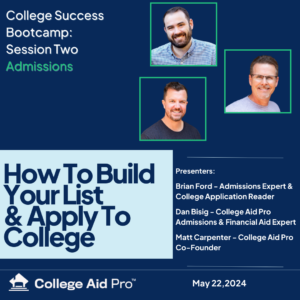 College Success Bootcamp Session 2