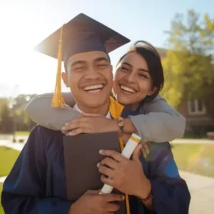 student aid index blog article excited student and parent celebrating college acceptance (1)