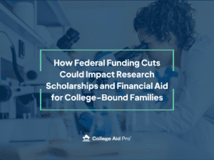 federal funding cuts on research scholarships