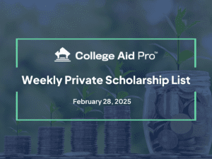 private scholarship