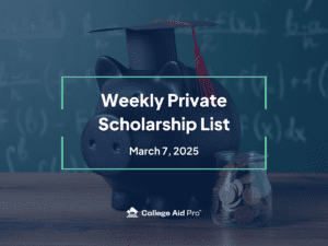 Private Scholarships