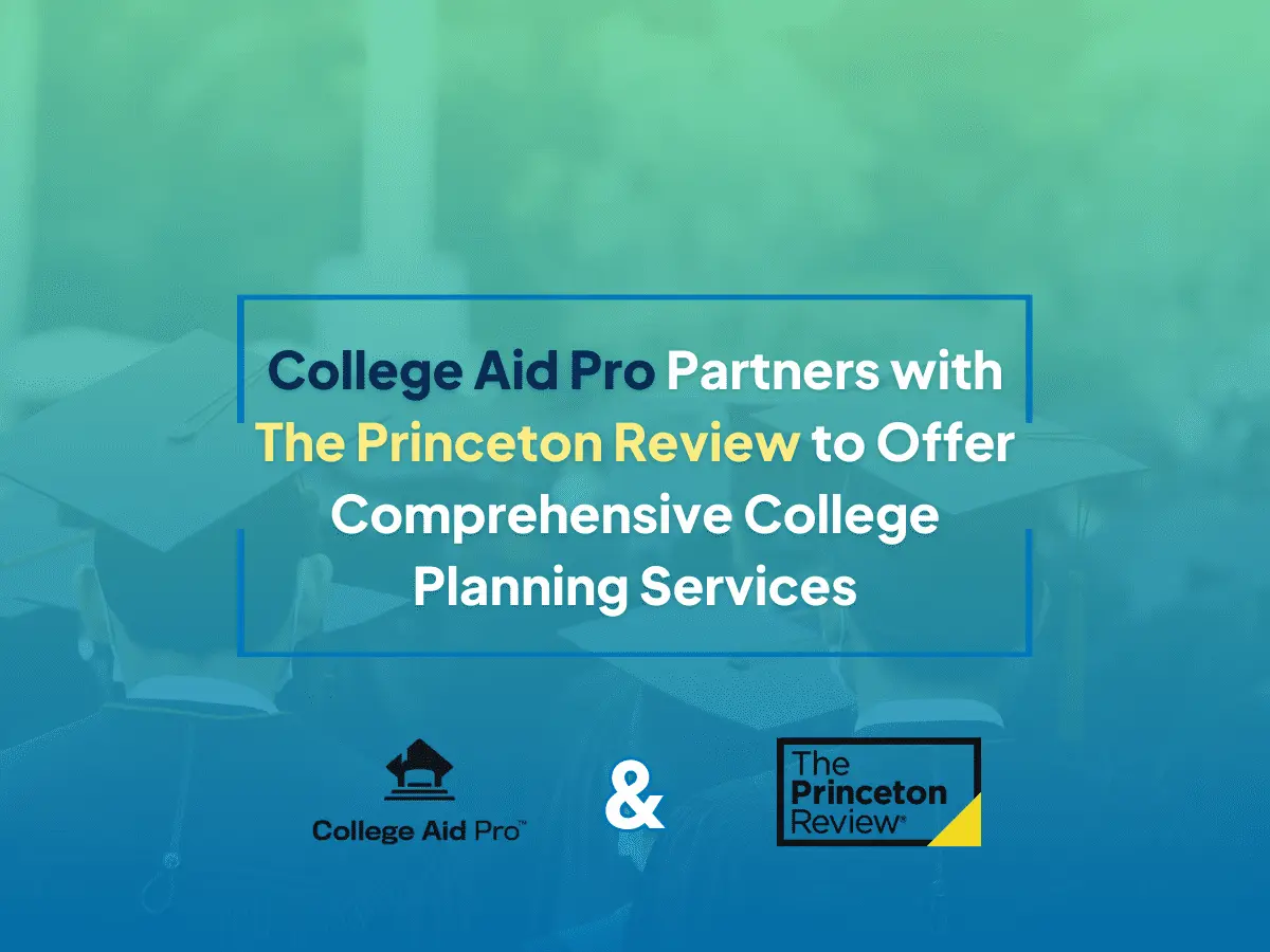 College Aid Pro partners with The Princeton Review