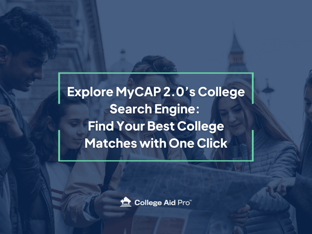 MyCAP 2.0, College Search
