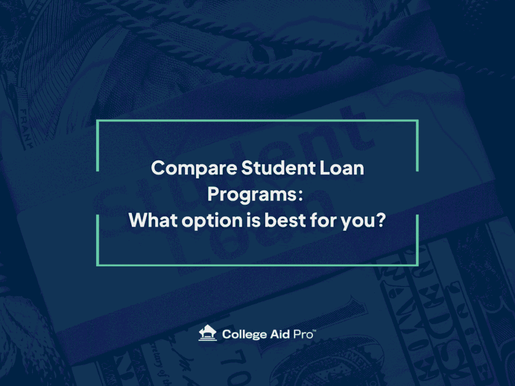 loan program, student loans