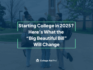 big beautiful bill for college freshman