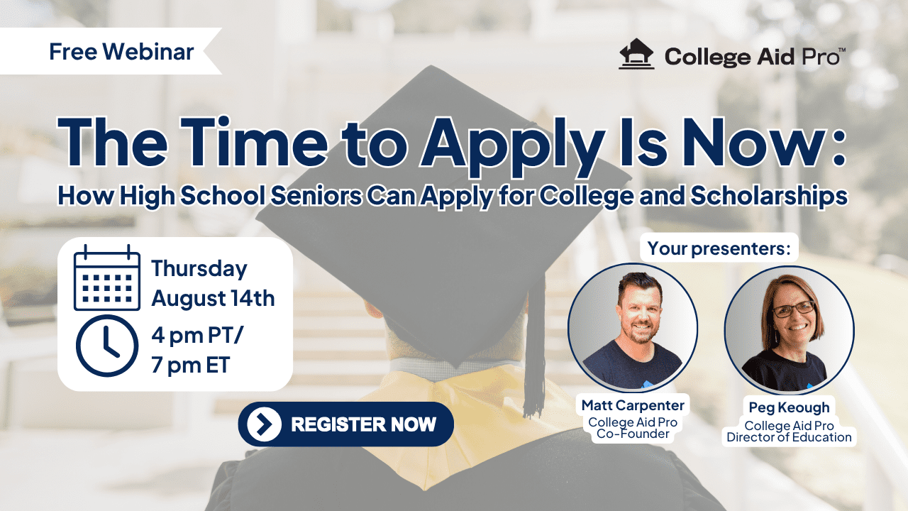 apply for college and scholarships