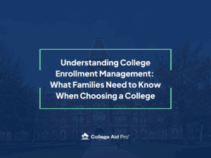 College Enrollment Management