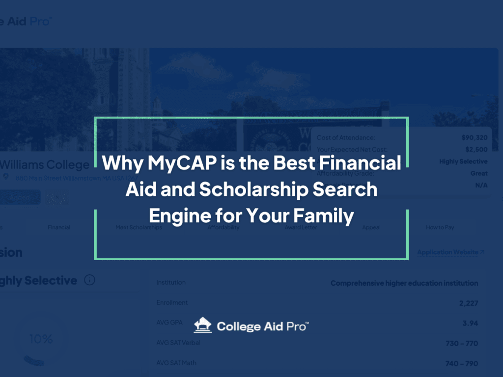 financial aid and scholarship search engine