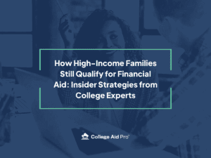Counselor Coffee Talk 3.13.24 22 high-income families, financial aid, insider strategies