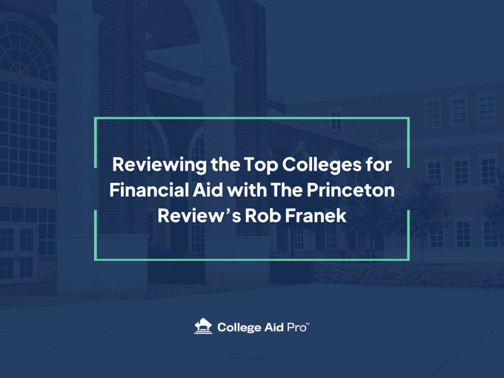 top colleges for financial aid