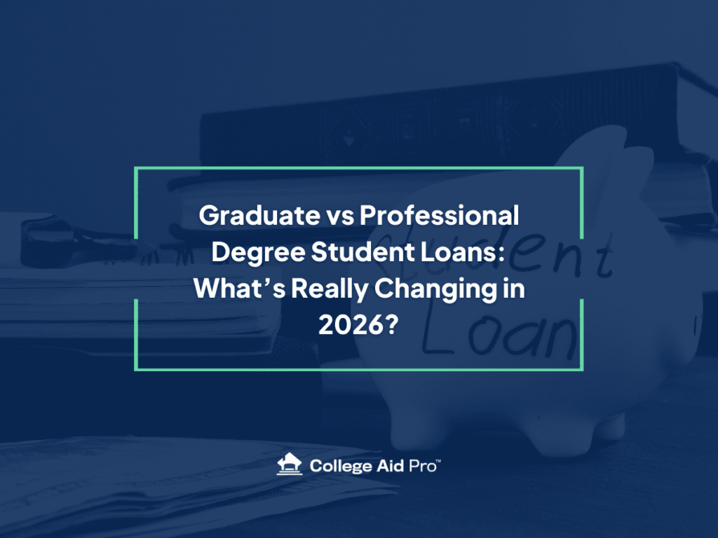 Graduate vs Professional Degree Student Loans: What the New Rules in 2026 Mean for You 6 graduate vs professional degree student loans, student loans