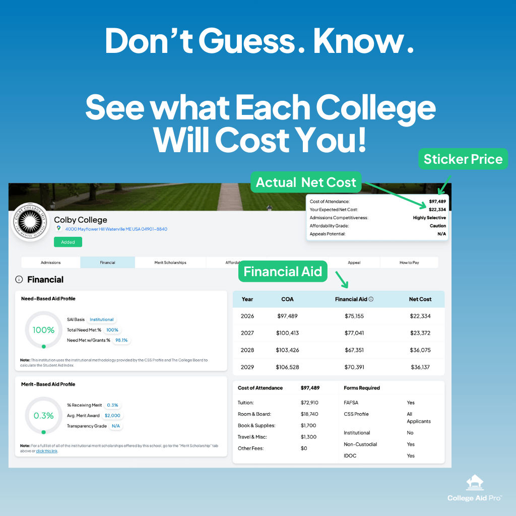 college net price calculator, net price calculator