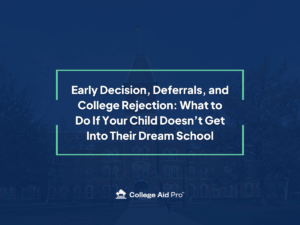 Counselors Coffee Talk 7 college rejection, dream school, early decision