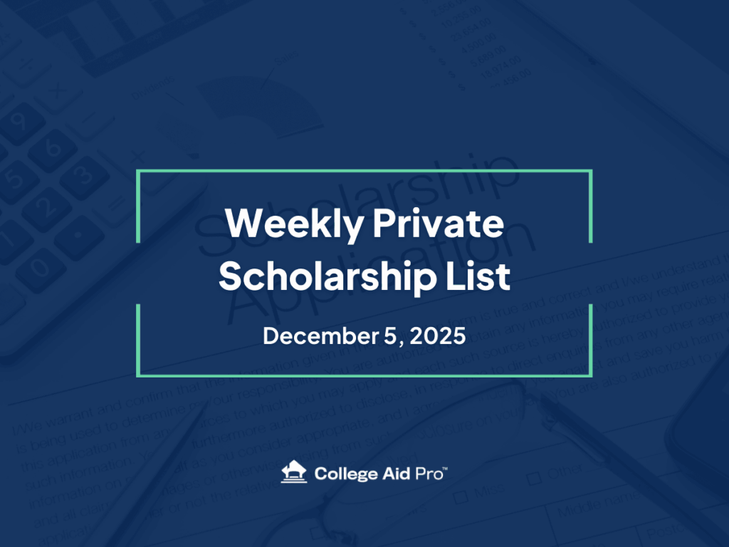 private scholarship, scholarship
