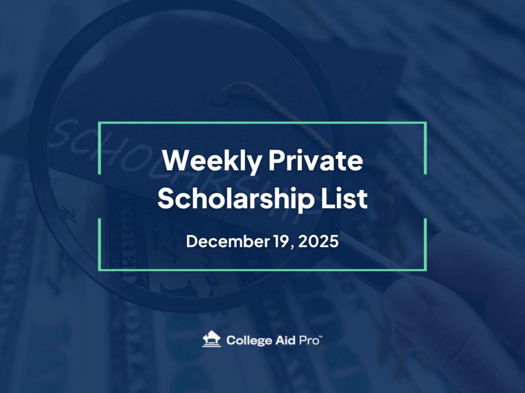 private scholarship, scholarship