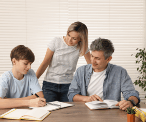 Confident family with a game plan