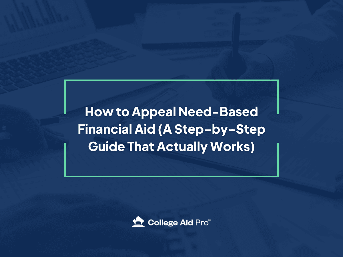 appeal need-based financial aid, appeal, how to appeal