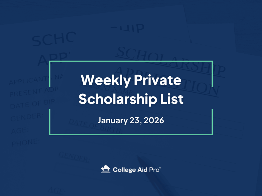 private scholarship, scholarship