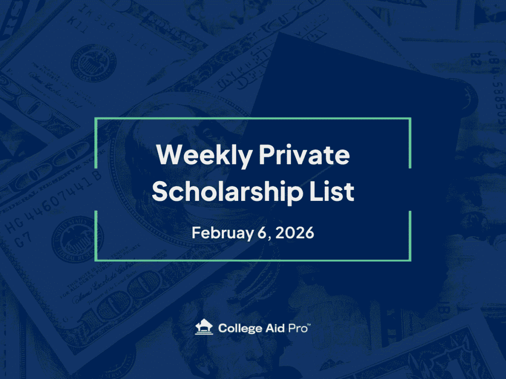 private scholarship, scholarship