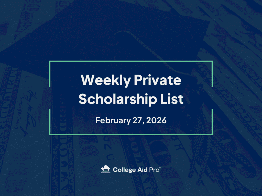 private scholarship, scholarship