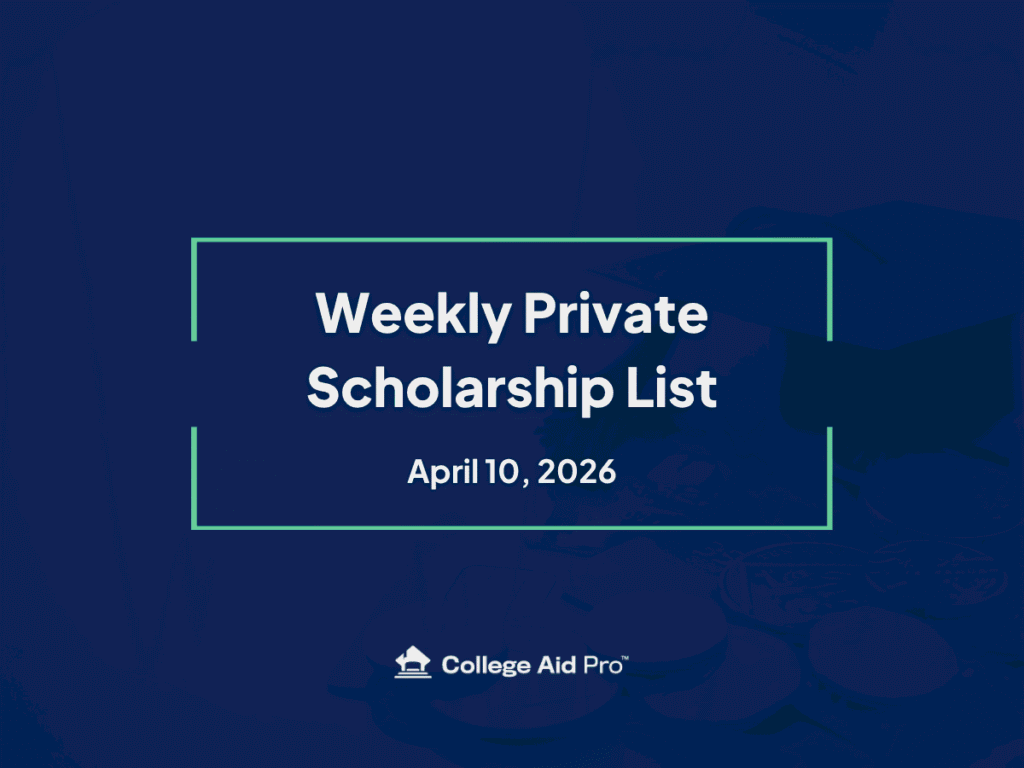 private scholarship, scholarship