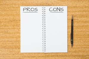 pros and cons list