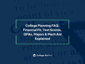 How to Find Private Scholarships 1.26.23 8 college planning FAQ