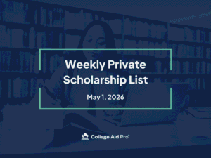 private scholarship, scholarship
