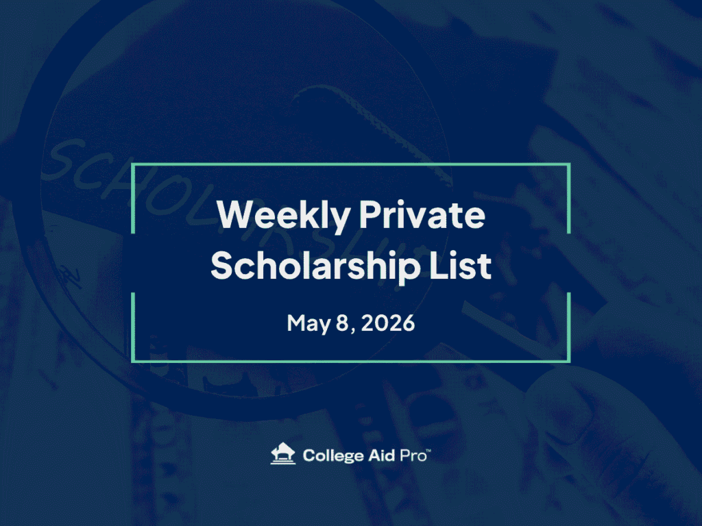 private scholarship, scholarship