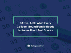 SAT vs ACT, test score