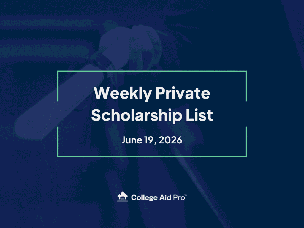 private scholarship, scholarship