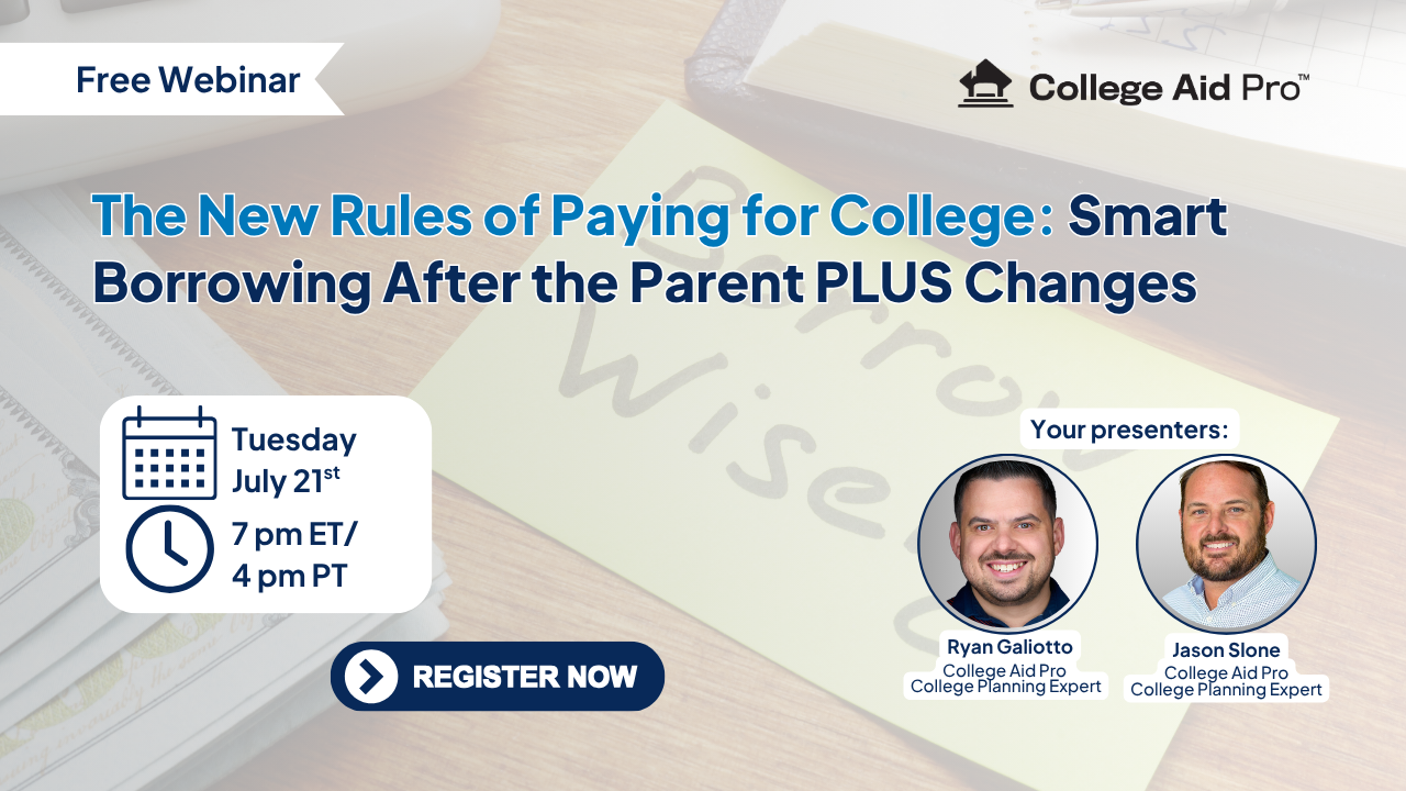 Parent PLUS Changes