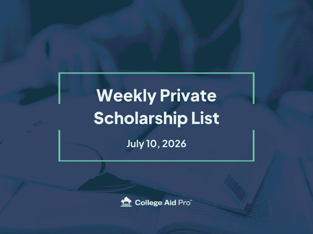 scholarship, private scholarship