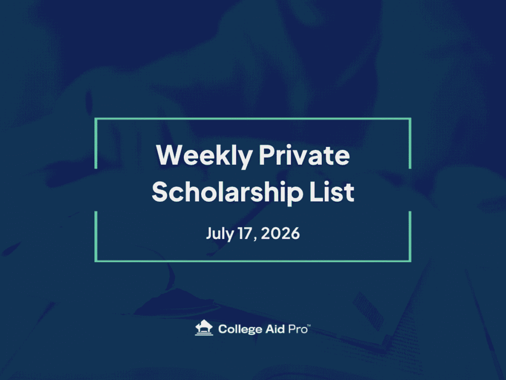 scholarship, private scholarship