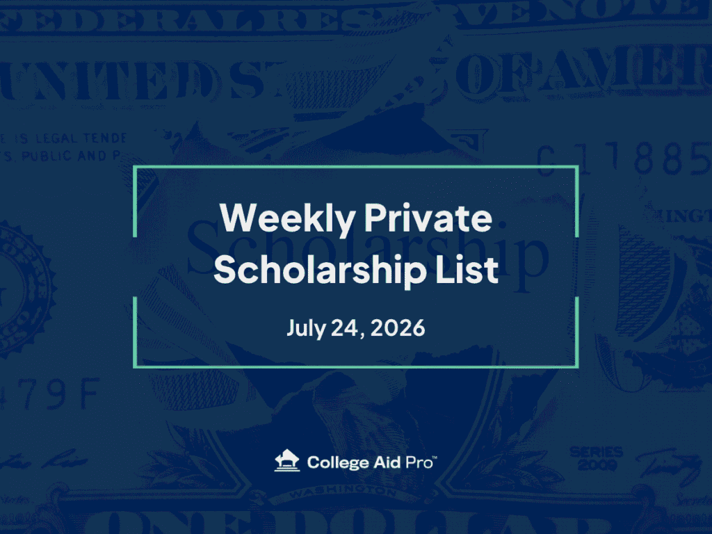 scholarship, private scholarship