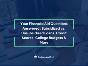 Counselors Coffee Talk 9 Financial Aid