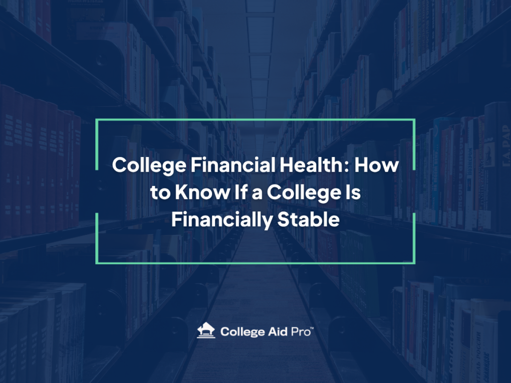 Title Image for College Financial Health Blog