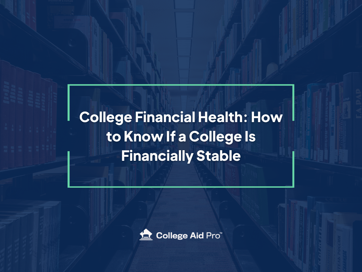 Title Image for College Financial Health Blog